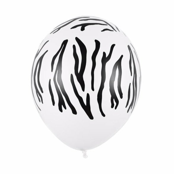 Globo zebra animal print / 2 uds.