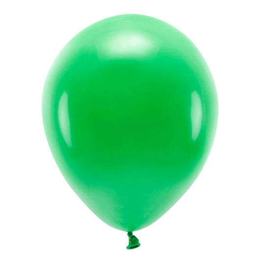 Globos ECO verde césped / 10 uds.