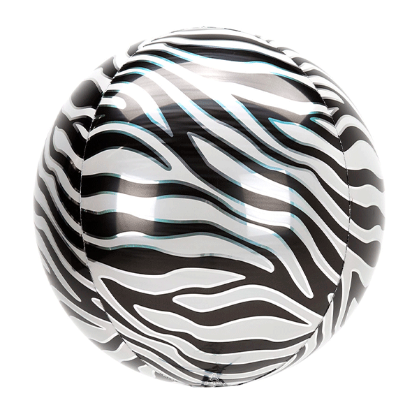 Globo Orbz Animal Print zebra