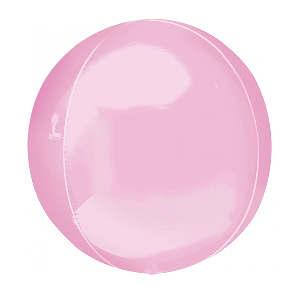 Globo Orbz rosa pastel