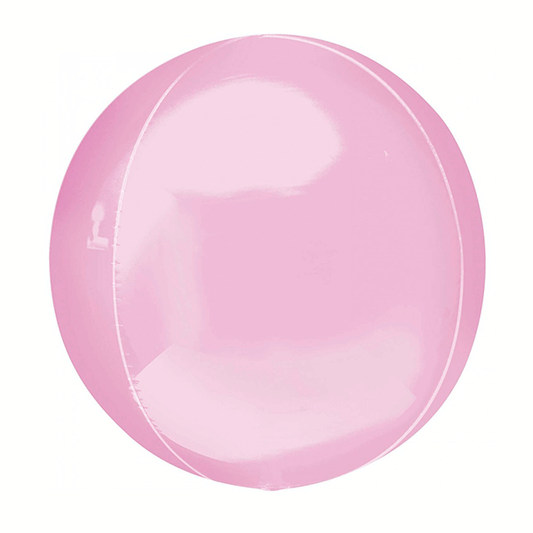 Globo Orbz rosa pastel