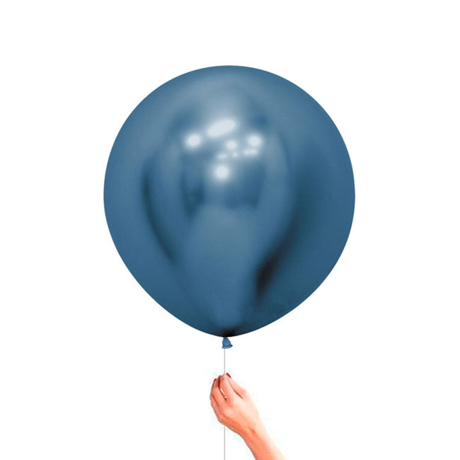 Globo Látex L azul Reflex