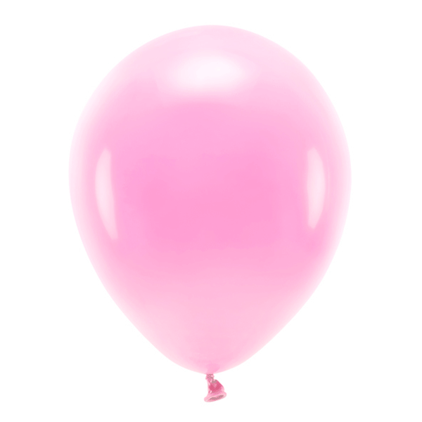 Globos ECO rosa / 10 uds.