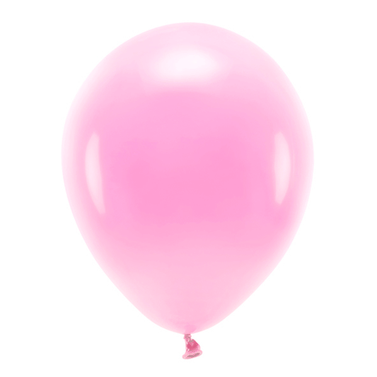 Globos ECO rosa / 10 uds.