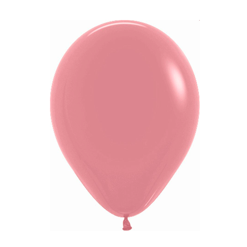 Globos ECO rosa viejo mate / 10 uds.