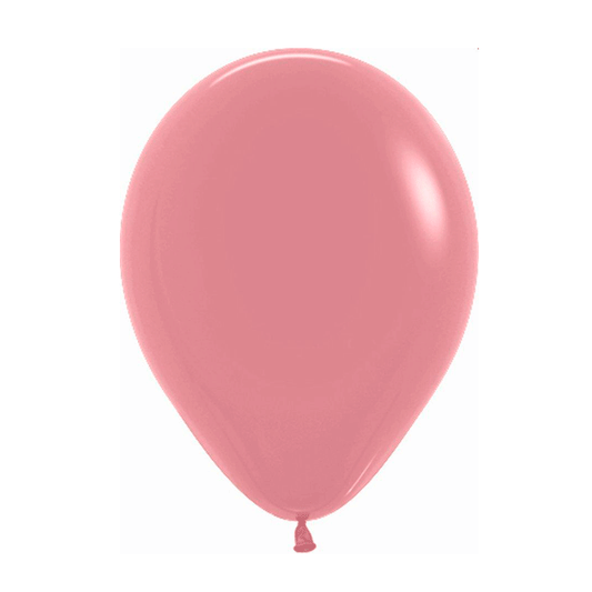 Globos ECO rosa viejo mate / 10 uds.