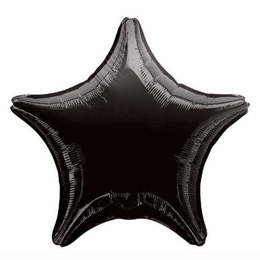 Globo Mylar estrella negro
