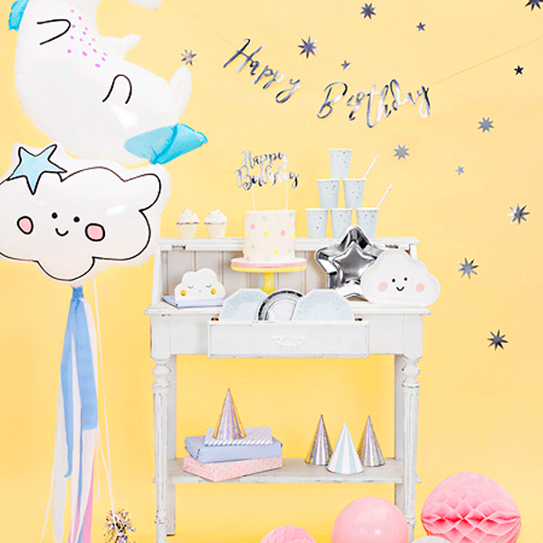 Globo Mylar nube simpática