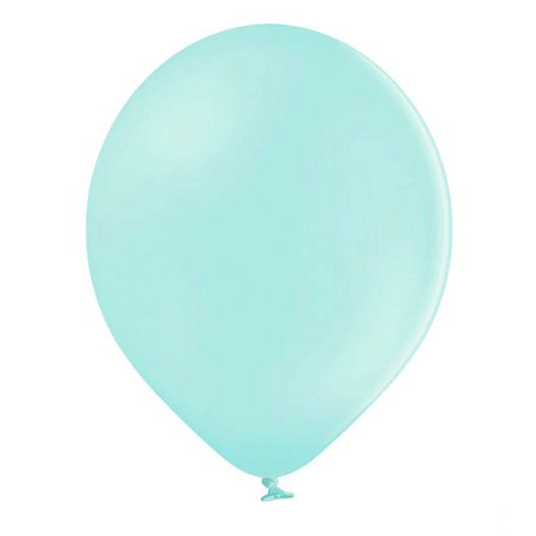 Globos ECO verde agua / 10 uds.