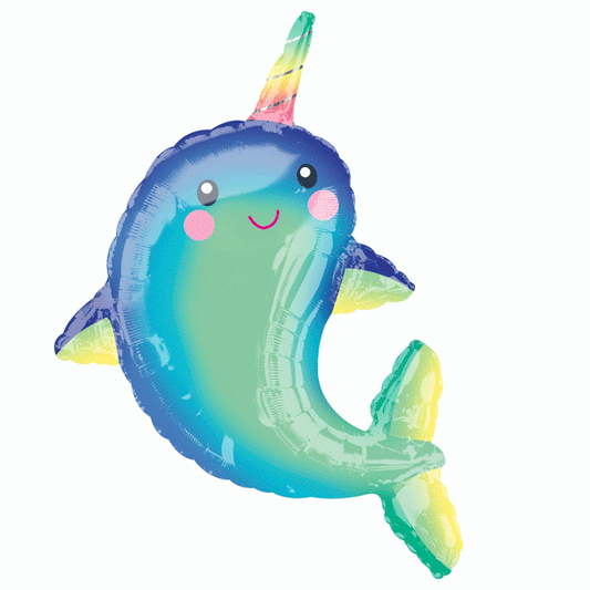 Globo Foil Happy Narwhal