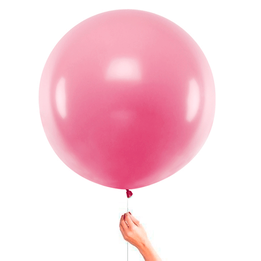 Globo Látex XL rosa satinado