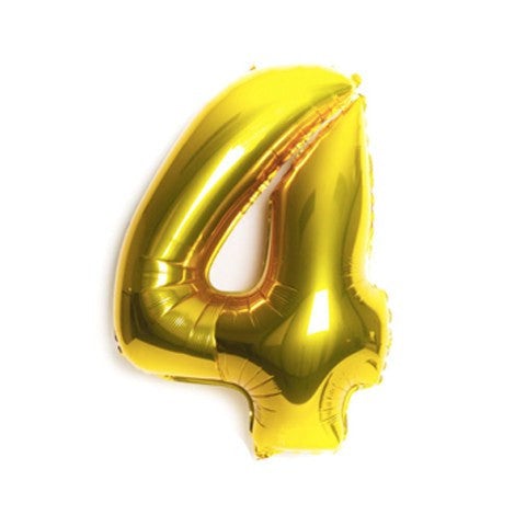 Globo Foil 4 XL oro - La Fiesta de Olivia