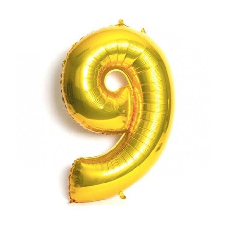 Globo Foil 9 XL oro - La Fiesta de Olivia