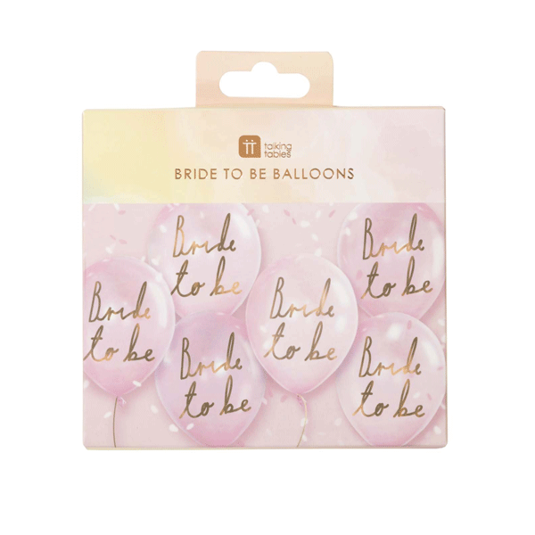 Globos Bride to be / 6 uds.