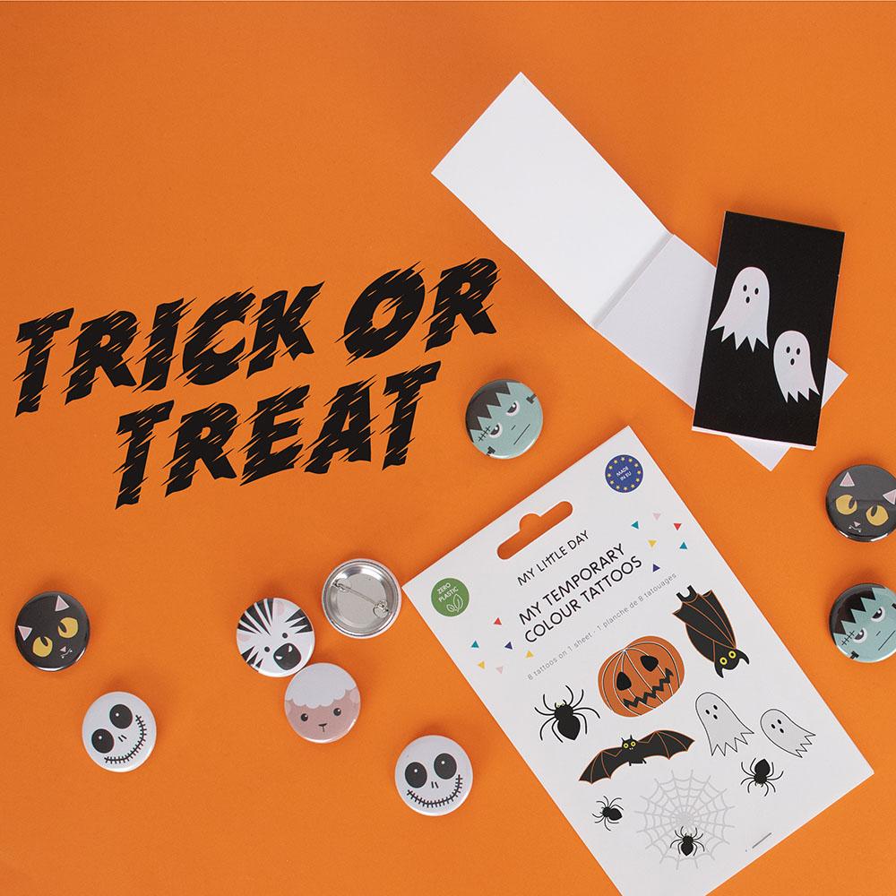 Tattoo temporal Halloween