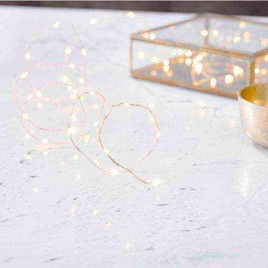 Guirnalda luz Led cálida