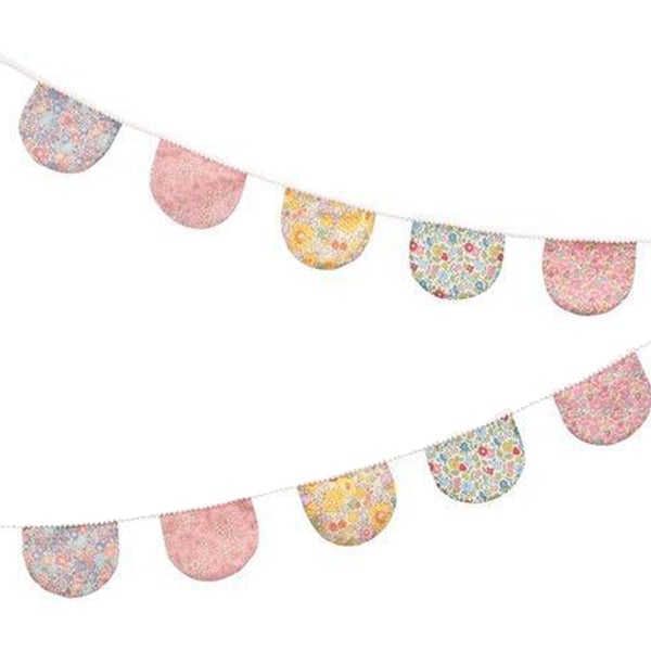 Guirnalda de tela banderines Mix Liberty