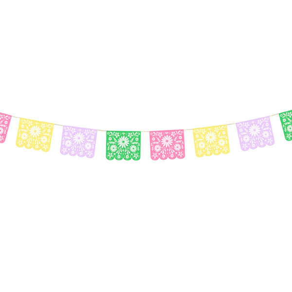 Guirnalda banderín mejicano