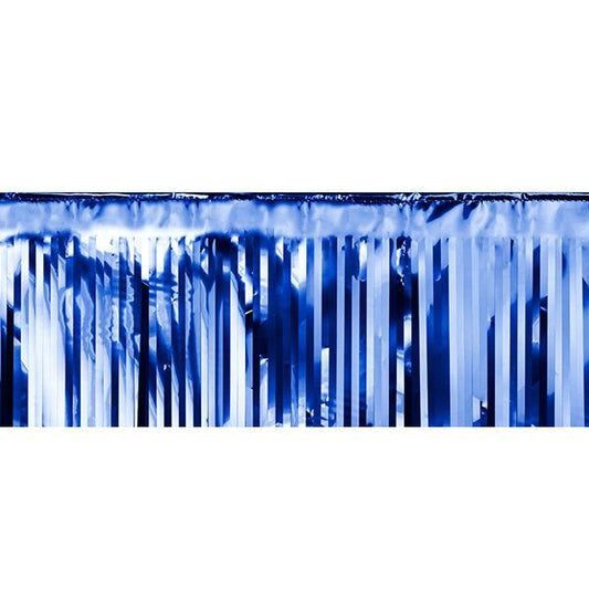 Guirnalda flecos azul basic