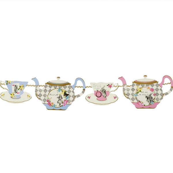 Guirnalda tazas Alice