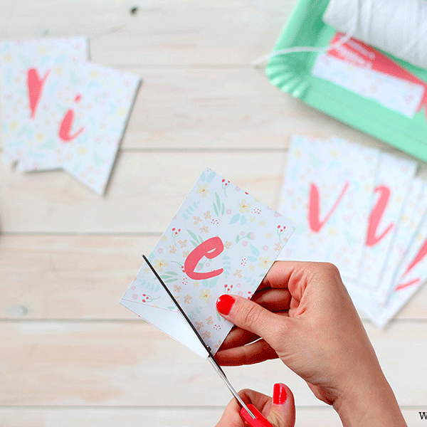 Pack imprimible Flores pastel