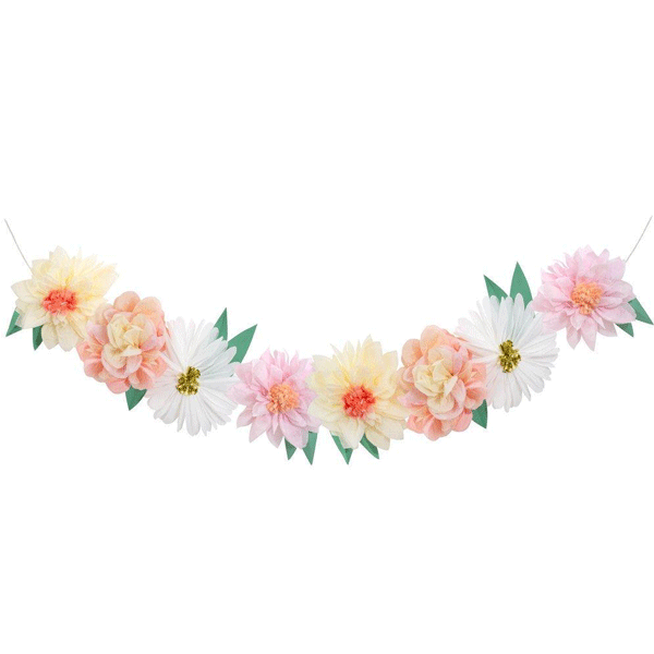 Kit DIY guirnalda Flores Pastel XL