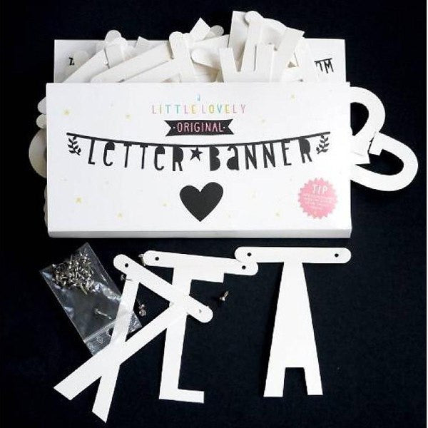 Guirnalda letras blanco - La Fiesta de Olivia - 3