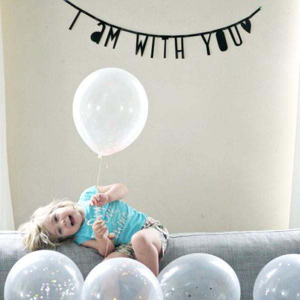 Guirnalda letras negro - La Fiesta de Olivia - 3