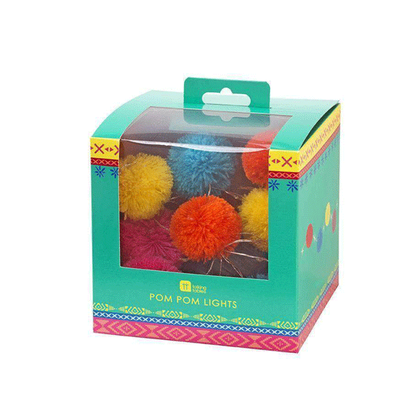 Guirnalda Led Pom Pom Boho