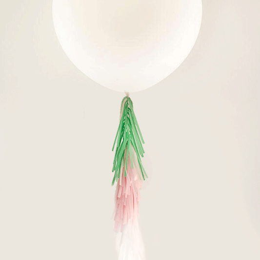 Kit globo XL decorado guirnalda MINT