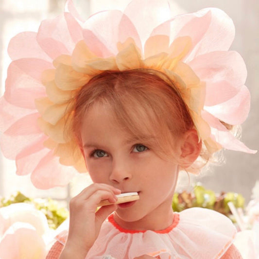 Diademas XL flor de papel