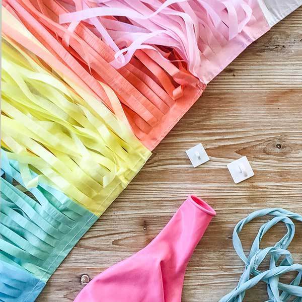 Kit globo XL decorado guirnalda BLUE