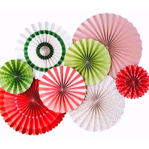 Kit abanicos Holiday Party