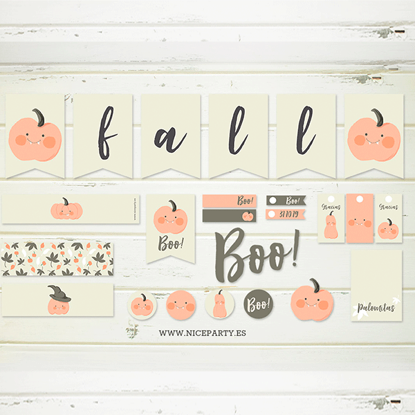 Pack imprimible Calabazas