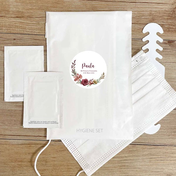 Set higiénico personalizado Boho / 6 uds.