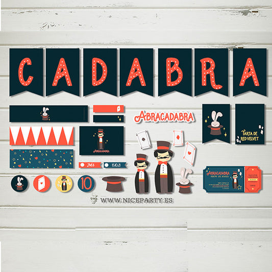 Pack imprimible Magia