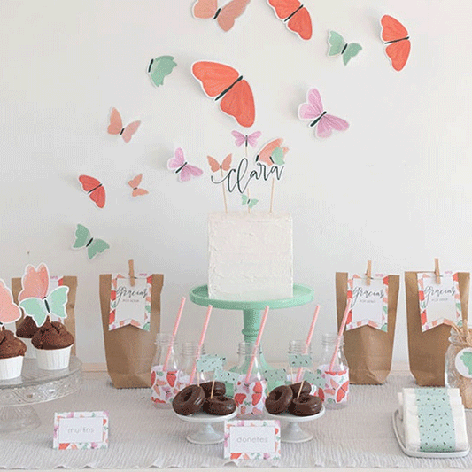 Pack imprimible Mariposas de primavera
