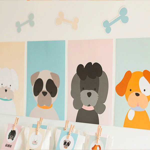 Pack imprimible perritos