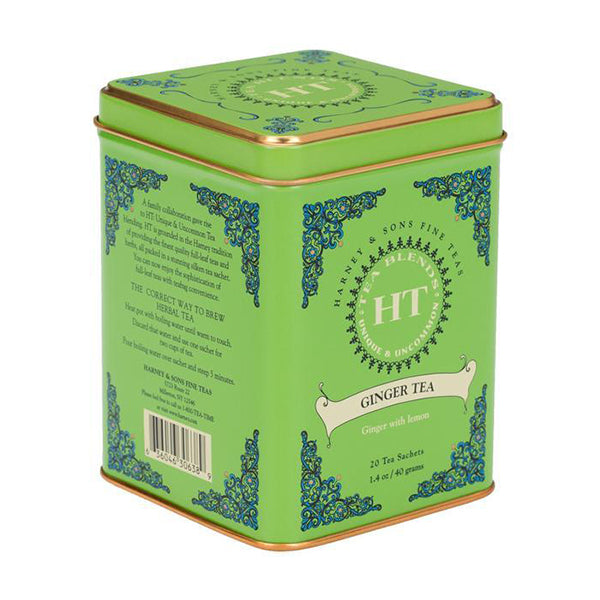 Lata de té de Jengibre y Limón Harney & Sons / 20 uds.