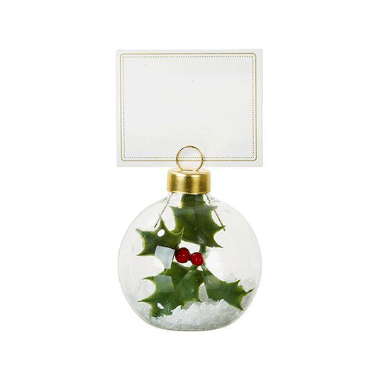 Marcador navidad Bola / 6 uds.