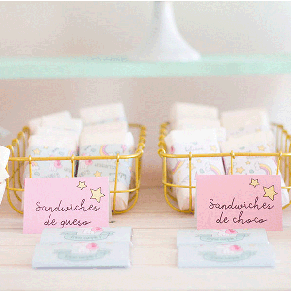 Pack imprimible baby unicorn