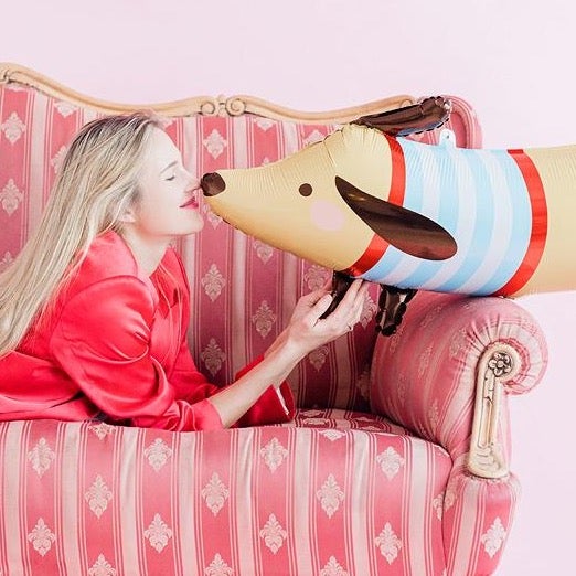 Globo foil perro Dachshund