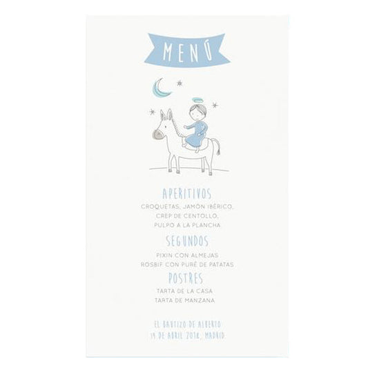 Menú personalizado burrito