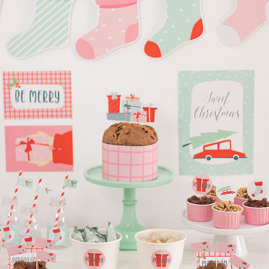 Pack imprimible Candy Christmas