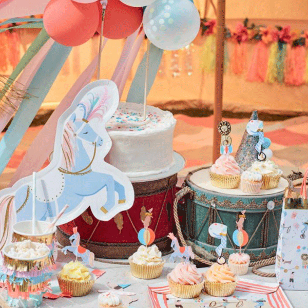 Servilleta Circus Parade rombo multicolor Lunch / 20 uds.