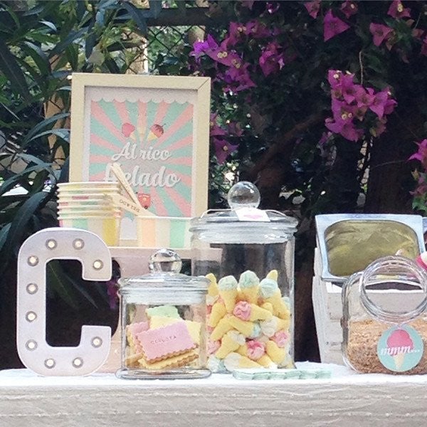 Kit DIY Letra P luminosa Marquee Love - La Fiesta de Olivia - 5