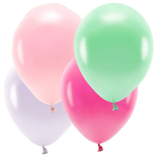 Mix globos colores Cactus pastel ECO/ 10 uds.