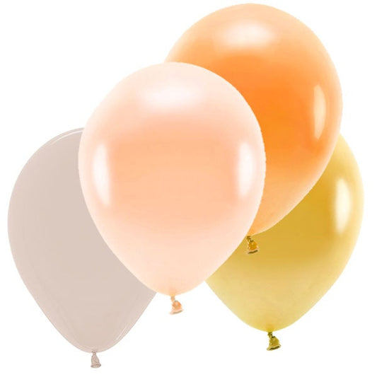 Mix globos colores Boho ECO/ 10 uds.