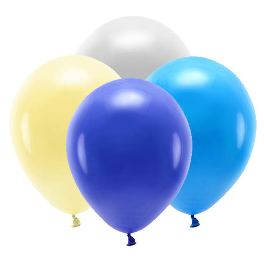 Mix globos colores Caballeros ECO/ 10 uds.