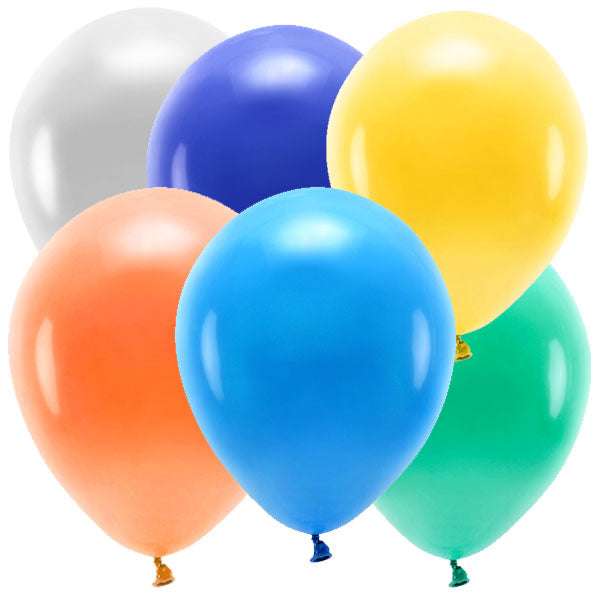 Mix globos colores Océano/ 10 uds.